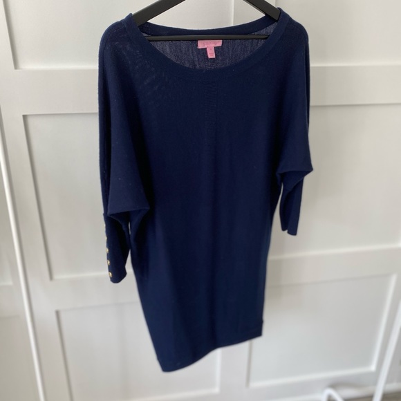 Lilly Pulitzer Navy Sweater - Picture 2 of 3